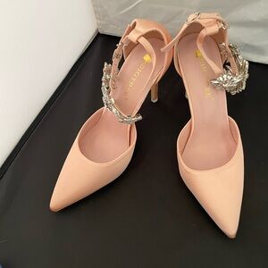 Big tree wedding shoes Pink color Size 37